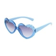 thumbnail image 1 of Gafas de sol en forma de corazón para niños, accesorio de vestir, gafas de corazón flexibles y portátiles a la moda para fiestas en la piscina, playa, Azul, 1 of 10