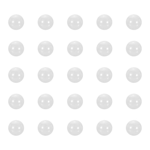 25pcs Ceramic Bearing Balls 2mm 1/16" ZrO2 Zirconium Oxide Solid Ball G5 Precision Balls, White