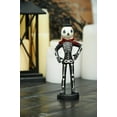 thumbnail image 4 of Skelly Skeleton Halloween Folk Art Doll Figurine Joe Spencer Gathered Traditions Collectible, 4 of 5