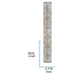 thumbnail image 3 of Livabliss Harput Vintage Medallion Runner Area Rug,2'7" x 20',Orange/Navy, 3 of 11