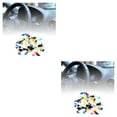 thumbnail image 1 of Wweixi 100 Pcs/Set Fixation Clip Ensemble Voiture Porte Garniture Panneau Bonne Fixation Solide Mixte Voiture Retenue Pousser Broche Rivet Ateliers 2Set, 1 of 6