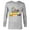 Athletic Heather, variant on Rocket & Groot Family Party Dad of the Birthday Boy - Long Sleeve T-Shirt for Men - Customized-White