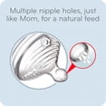 thumbnail image 3 of Boquillas para biberones NUK Simply Natural Medium Flow x2, 3 of 7