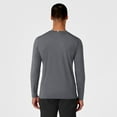 thumbnail image 2 of Wink Layers Men's Performance Long Sleeve Tee, Pewter, 3X, 2 of 5