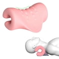 thumbnail image 1 of Camilla de cuello, tracción cervical para aliviar el dolor de cuello, dispositivo de tracción de cuello cervical, almohadas para aliviar el dolor de cabeza, tensión muscular, alineación de la columna vertebral, almohada quiropráctica, camilla de cuello Vhermosa 222724-2, 1 of 8