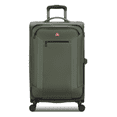thumbnail image 2 of SWISSGEAR Stride Expandable Carry-On Spinner Luggage, Olive Green, 8 Wheels and Built-in TSA Lock, 2 of 23