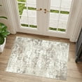 thumbnail image 1 of BERTHMEER 2'x3' Small Abstract Area Rugs Indoor Doormat for Entryway Laundry Kitchen Bathroom Modern Washable Rugs Non-slip Contemporary Throw Rugs, Gray, 1 of 4
