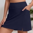 thumbnail image 2 of TANYSU Women High Waist Casual Skirt Sporty Running Yoga Skort For Everyday Fitness And Active Solid Color Shorts Birthday, 2 of 5