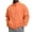 Saffron, variant on Mens Track Jackets Full Zip Mock Neck Sweatshirts Long Sleeve Fall Winter JacketsCoats with Pocket