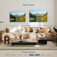 thumbnail image 4 of Elephant Stock Maroon Bell In Autumn Wall Art - Horizontal Canvas Wall Art - Dining Room Wall Decor - Nature Canvas - Gray And Green Decor - 45" x 30", 4 of 8