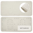 thumbnail image 5 of Ray Star Bathtub Mat Non-Slip Shower Mats for Tub, 36×17 Inch, Bath Mat for Tub with Suction Cups and Drain Holes, Washable, Soft on Feet, Easy Clean, 5 of 9