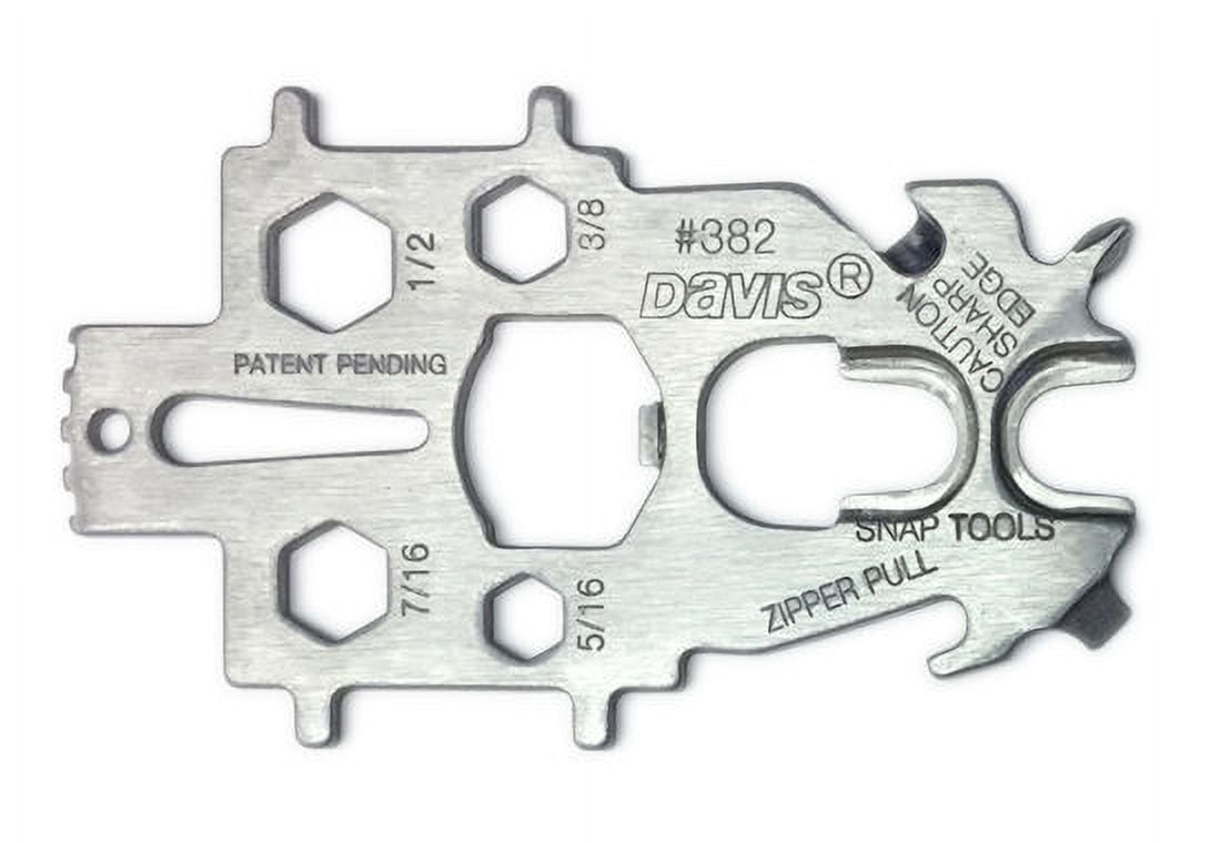 5" Steel Gray Vehicle Equipment Durable Davis Snap Multi-Tool-In-One