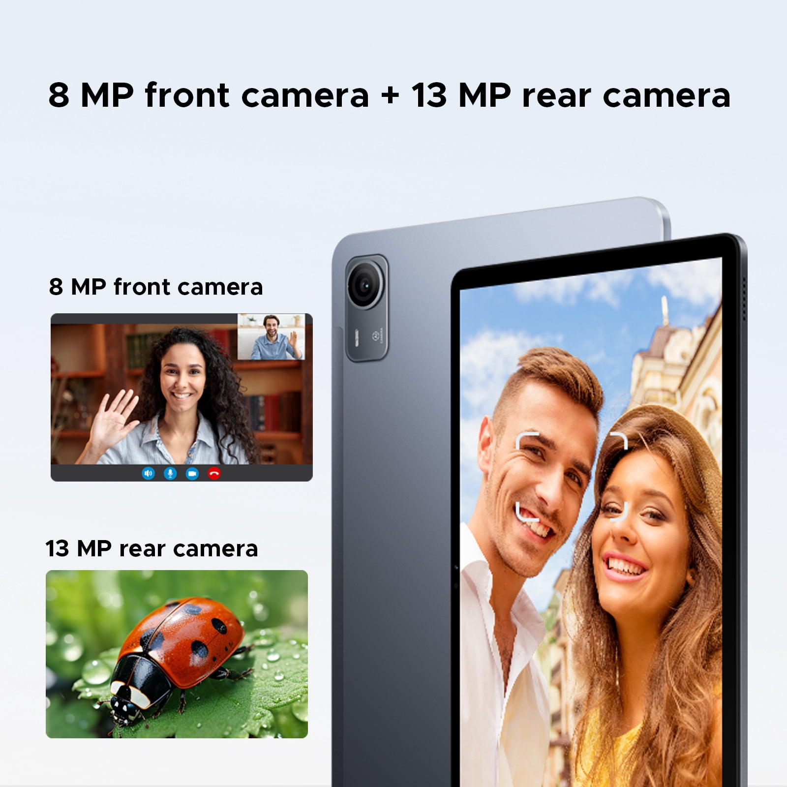 POCKAM P12 Pro Android 16 Tablets with Gemini AI,12 inch Tablet