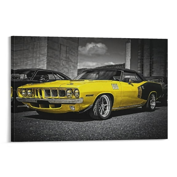 Racing Car Poster (85) Artworks Picture Print Poster Wall Art Painting Canvas Gift Decor Home Posters Decorative 24x36inch(60x90cm)