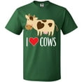 thumbnail image 3 of Inktastic I Love Cows Dairy Farmer T-Shirt, 3 of 5