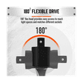 thumbnail image 1 of 1/2 Breaker Bar 18-Inch Length Rotating Flex Head -V Steel Breaker Bar 1/2 Inch Drive, 1 of 6
