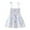 White, variant on ibuvkizy Girls Summer Dresses Baby Princess Dress Toddler Baby Girls Sleeveless Sling Dress Graphic Print Children's Clothing Toddler Birthday Party Gown Kids Cute