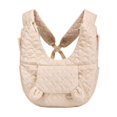thumbnail image 2 of Pet Sling Carrier for Small Dogs Small Pet Carrier Pet Carrier for Cat 17 Inch Small Dog Carrier Sling Pet Travel Carrier Hands Free Walk Warm Winter Outdoor Khaki, 1 Pack, 2 of 6