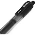 thumbnail image 2 of Zebra - Sarasa Retractable Gel Ink Rollerball - Fast Drying - 0.7mm - Black Ink - Pack of 6, 2 of 4