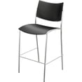 thumbnail image 3 of Mayline Escalate Series Polypropylene Stool in Black (Set of 2), 3 of 4