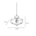 thumbnail image 4 of Melody Chandelier Smoke, 4 of 4