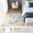thumbnail image 2 of Living Room Area Rugs - x Abstract Large Soft Indoor Washable Rug Neutral Modern Low Pile Carpet for Bedroom Dining Room Farmhouse Home Office -, 2 of 7
