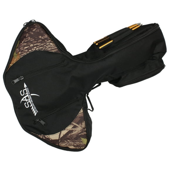 SAS Mini Crossbow Bag with Should Strap Arrow Holder Camo Black Prophecy Cobra