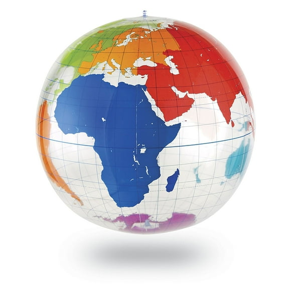 Learning Resources Inflatable Labeling Globe Game, Ages 5 