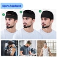 thumbnail image 5 of 5 bandas para el cabello deportivas antideslizantes para hombres y mujeres: banda para el cabello para ciclismo con absorción de sudor para fitness, diadema deportiva, 5 of 5