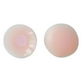 thumbnail image 4 of Cubierta de pecho para mujer, parche de silicona para el pecho de verano para vestido de novia, vestido de noche Redondo Rosa, 4 of 9