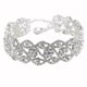 thumbnail image 2 of Rhinestone Choker Necklace Jewelry Adjustable Collar Necklaces Silver Chokers For Women And Girls, 2 of 5
