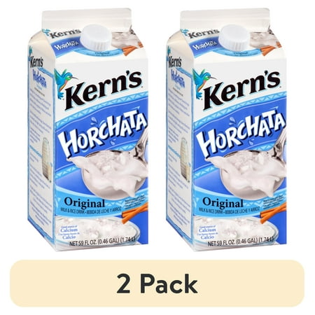 (2 pack) Kern's Original Horchata Milk & Rice Drink, 59 Fl. Oz.