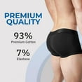 thumbnail image 6 of Sexy Butt Lifting Underwear Men Padded Boxer Enhancing Hips Push Up Cup Underpants Bulge Pouch Boxers Shorts, 6 of 8