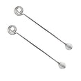 thumbnail image 1 of 2pcs Stainless Steel Spring Stirrer Whisk Stirring Stick Mixer for Barber Shop, 1 of 9