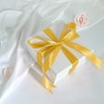thumbnail image 4 of Yellow Satin Ribbon, Double Faced, 1 inch x 100 Yards, 4 of 7
