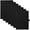 Black-A4-7, variant on A5 Black 14 Pack Hardcover Lined Writing Notebook