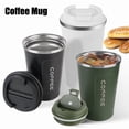 thumbnail image 2 of For Tea Water Coffee Leak_Proof Travel Thermo Cup Car Thermos Mug Thermo Cafe 380/510ML Double Stainless Steel Coffee Mug, 2 of 10