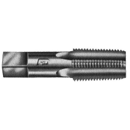 

F&D Tool 32770 Taper Pipe Tap Carbon Steel - 2.50-8 Size x 5.50 OAL with 8 Flutes - Series 177