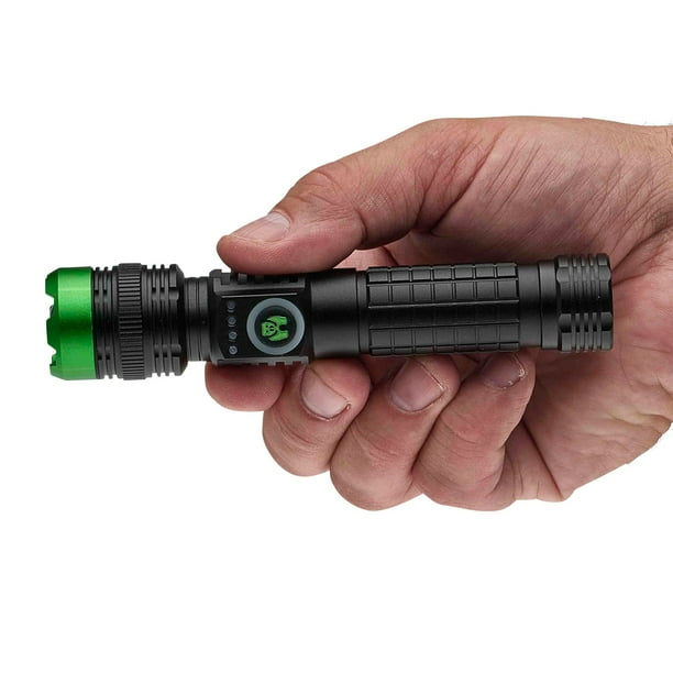 Kodiak 1000 Lumen Rechargeable Tactical Flashlight with Charging