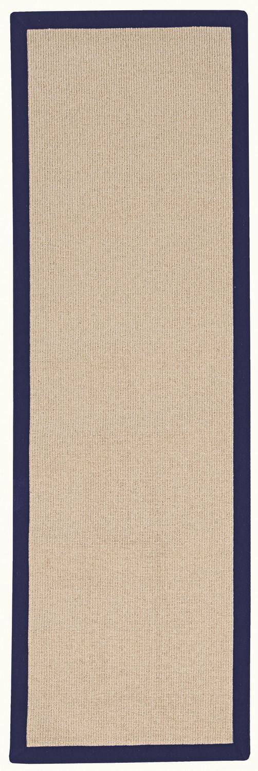 Athena Natural & Blue 2'6" x 8' Runner