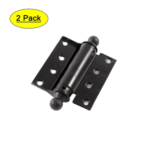 Unique Bargains Saloon Cafe Concealed Door Self Closing Single Action Spring Hinges 3" 2Pcs