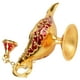 thumbnail image 5 of Lámpara de leyenda hueca tallada en metal Lámpara hueca Genio mágico de Aladino Decoración de olla de deseos (#1), 5 of 14