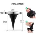 thumbnail image 5 of 4 Pack Led Solar Lamp Outdoor Ground Lighting Floodlight Garden Staircase Outdoor Solar Lighting, 5 of 5