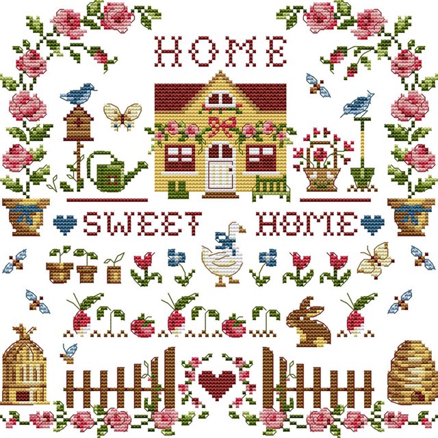 Hilo de Algodón Cgtredaw 14 Quilates Bordado Dulce DIY