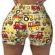 thumbnail image 2 of Fotbe Vehicles Shorts Sin Costuras – Shorts Deportivos de Cintura Alta para Mujer, Elásticos para Gimnasio, Yoga, Running o Ciclismo-Large, 2 of 8