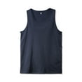 thumbnail image 4 of Hat and Beyond Mens Two-Tone Tank-Top Light Cotton Running Workout Undershirt, 4 of 6
