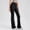 *Black, variant on Womens High Waist Flare Yoga Pants with Pockets , Casual Strencth Pants Hot Pink,Womens Plus XL