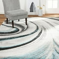 thumbnail image 3 of Home Dynamix Boho Odette Abstract Swirl Area Rug, Grey/Blue, 3'3"x5'2", 3 of 6