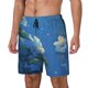 thumbnail image 1 of Fotbe Hibiscus Flowers Calm Water Traje de Baño para Hombre – Shorts de Natación de Secado Rápido con Forro y Bolsillos-X-Large, 1 of 6