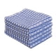 thumbnail image 1 of 5 Trapos, Toalla de Cocina Secador, La Josefina, Ultra Absorbente 100% Algodón (Azul) La Josefina Cuadros azules, 1 of 5